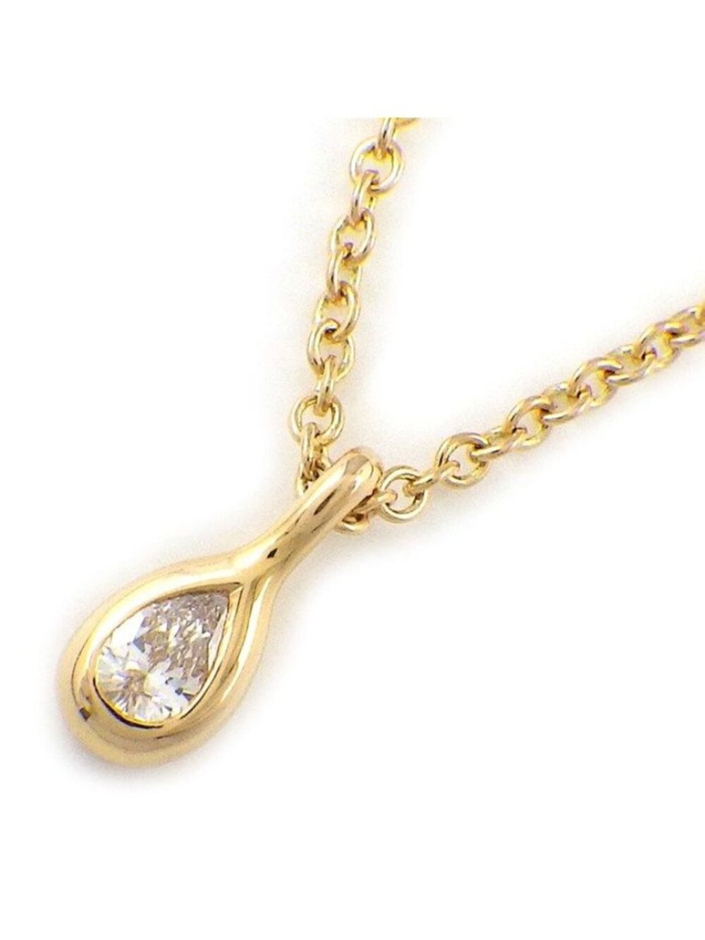 Tiffany & Co Necklace By The Yard 1 Point Pear
